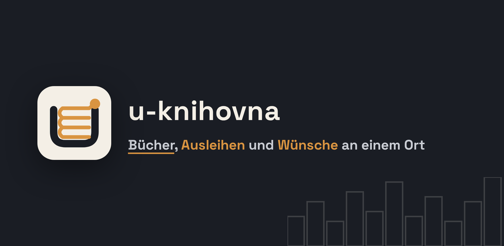 u-knihovna – Bücher, Ausleihen und Wunschliste an einem Ort